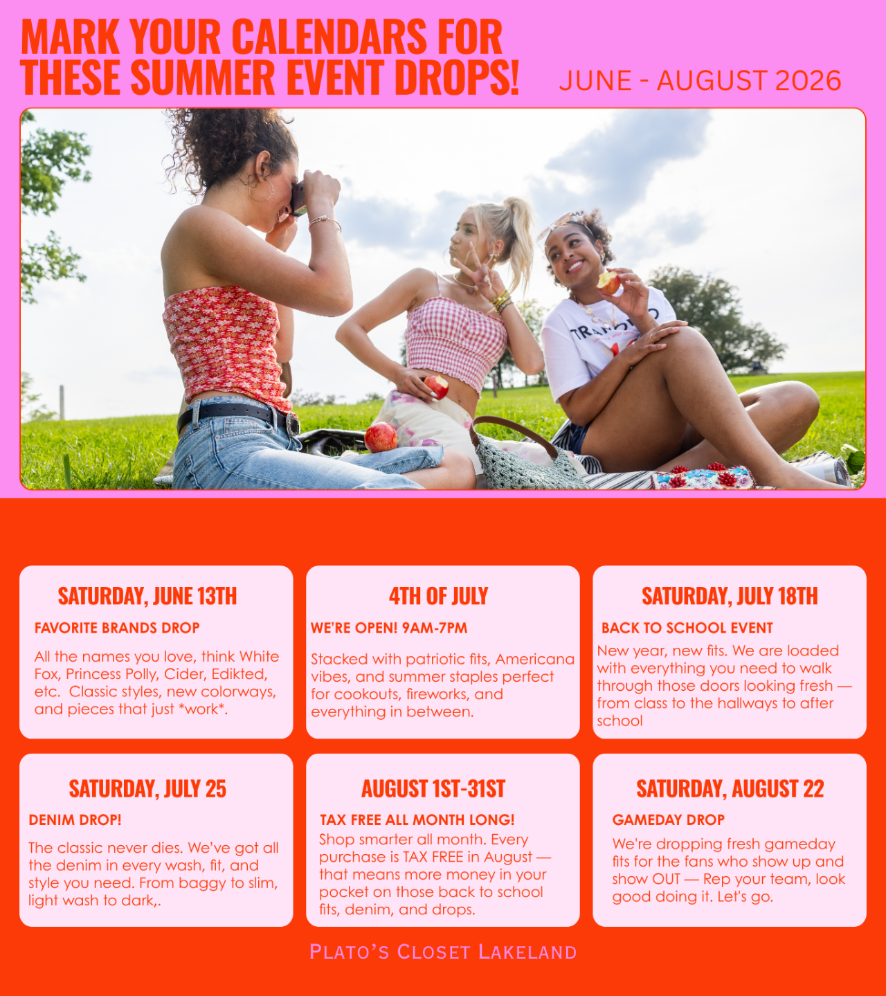 Upcoming Events